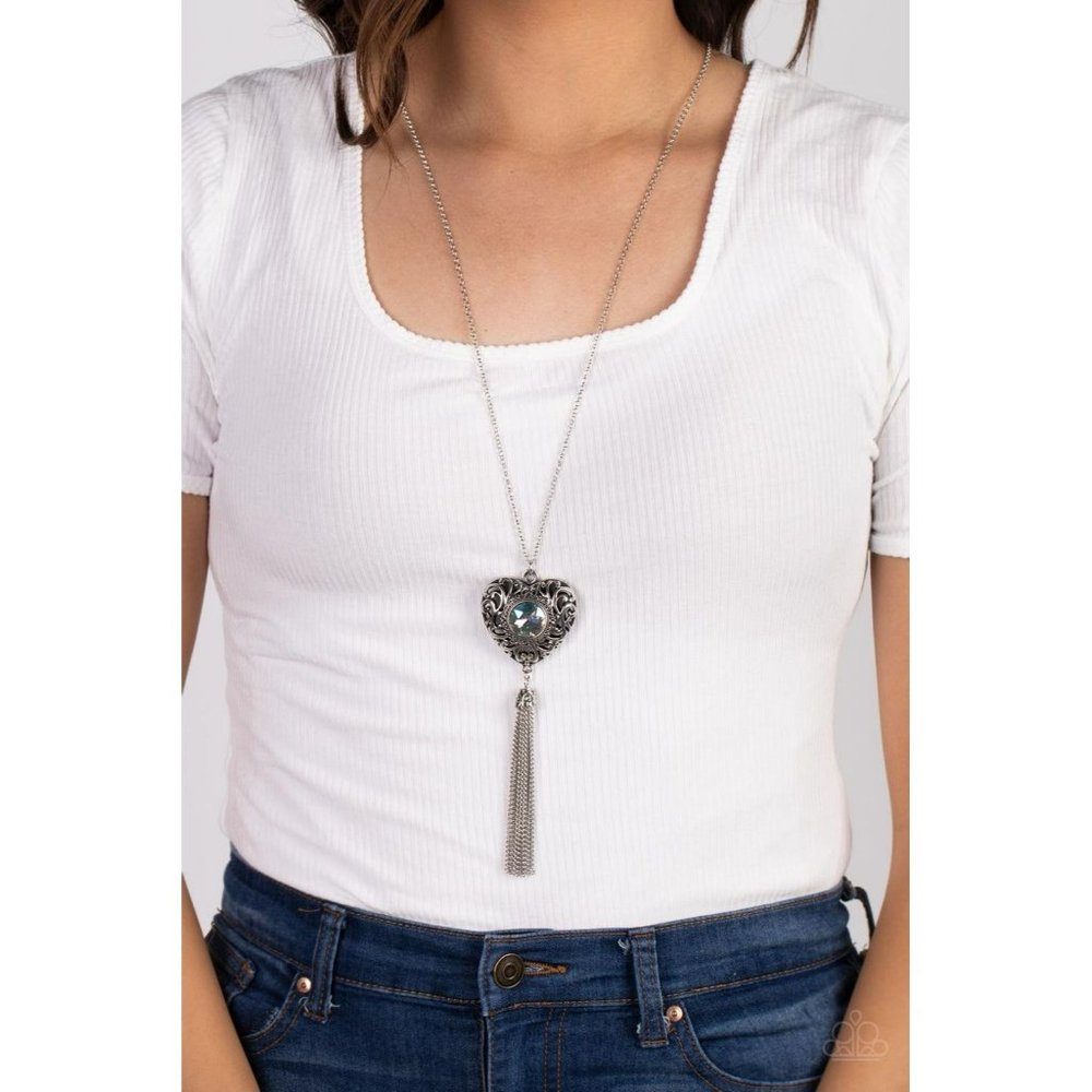 Silver Heart Necklace Pendant
